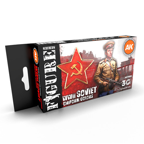 AK Interactive 3G Soviet WWII Uniform Colors