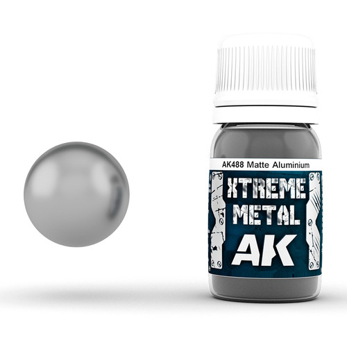 AK Interactive Xtreme Metal Matte Aluminium