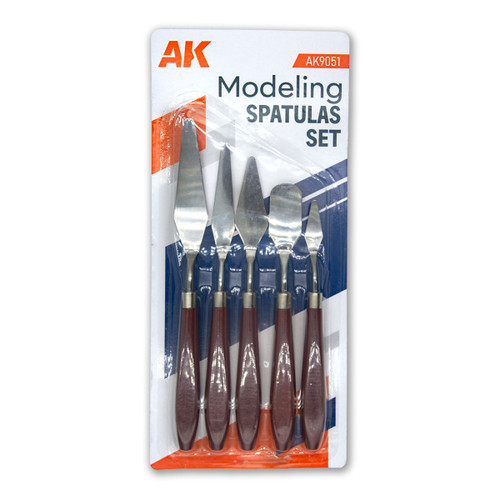 AK Interactive Modeling Spatulas Set