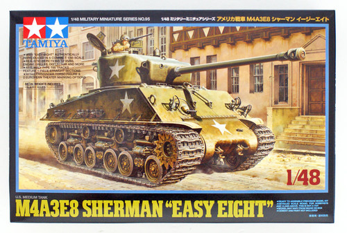 1/48 US M4A3E8 Sherman Easy Eight Medium Tank (New Tool)