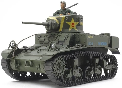 1/35 US M3 Stuart Late Production Light Tank (New Tool)