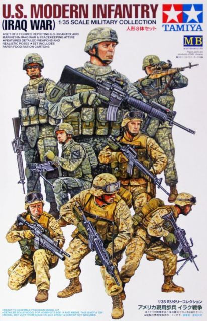 32406 1/35 US Modern Infantry Iraq War
