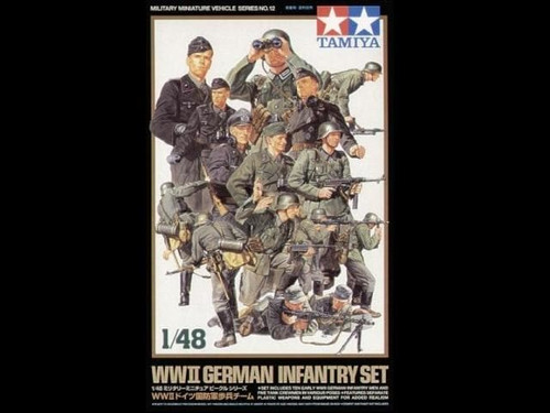 32512 1/48 WWII German Infantry Set
