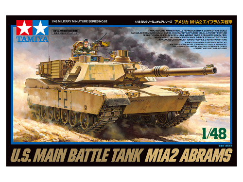 1/48 M1A2 Abrams Tank
