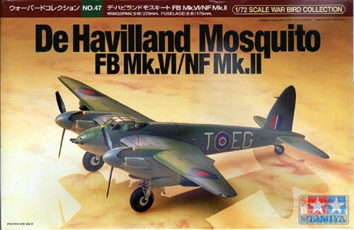 60747 1/72 Dehavilland Mosquito FB