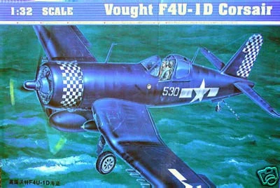 61085 1/48 Vought F4U-1D Corsair w/Moto Tug