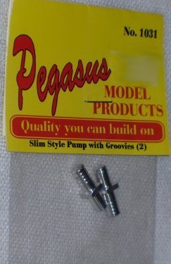 PGH-1031  1/24-1/25 Slim Style Pumps w/Groovies (Billet Aluminum) (2)