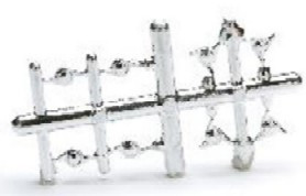 PGH-1060  1/24-1/25 Chrome Knock Offs for Rims (8)