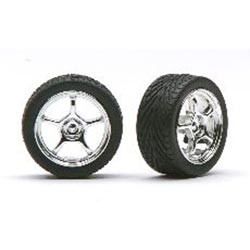 PGH-1284  1/24-1/25 Alta's 19" Chrome Rims w/Tires (4)