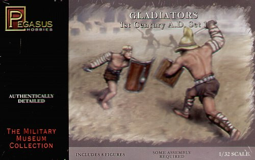 PGH-3201  1/32 Gladiators 1st Century AD Set #1 (8)
