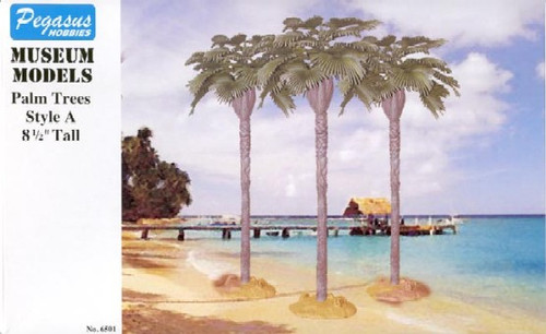 PGH-6501  Palm Trees 8.5" w/Fan Leaf (3)