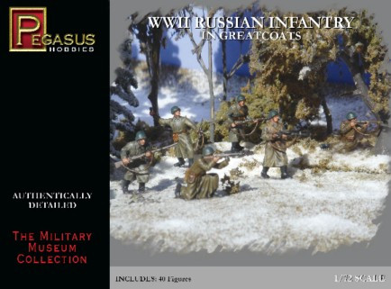 PGH-7271  1/72 Russian Infantry Greatcoats WWII (40)