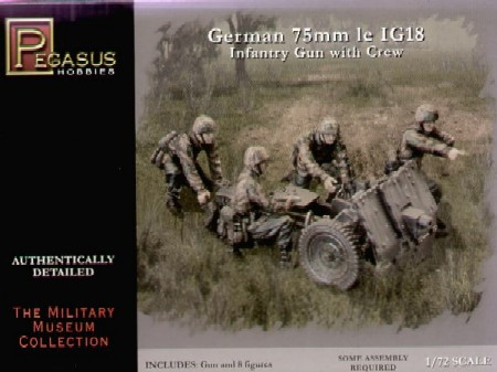 PGH-7510  1/72 German 75mm le IG18 Infantry Gun
