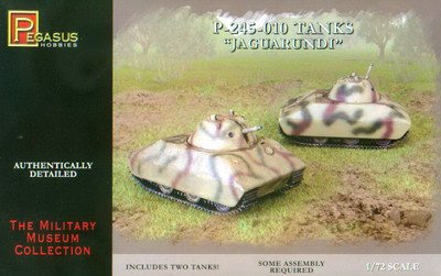 PGH-7606  1/72 P245-010 Jaguarundi Tank (2) (Snap)