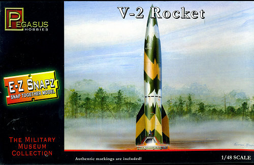 PGH-8416  1/48 German V2 Rocket (Snap)