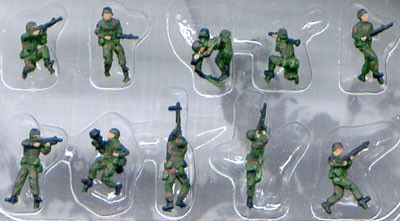PGH-854  1/144 Modern American Infantry NATO (10) (Painted)