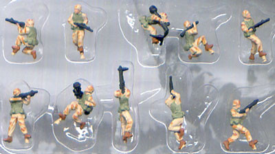 PGH-855  1/144 Modern American Infantry Desert (10) (Painted)