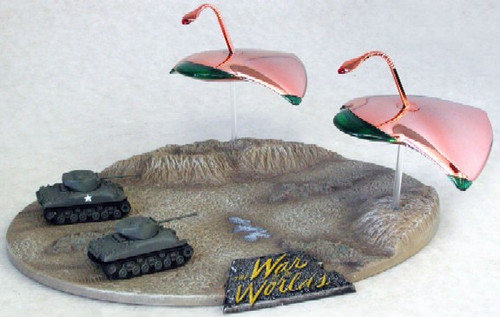 PGH-9002  1/144 War of the Worlds: War Machines vs Sherman Tanks Attack Diorama