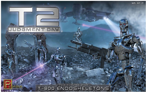 PGH-9017  1/32 T2 Judgment Day: T800 Endoskeletons (5)