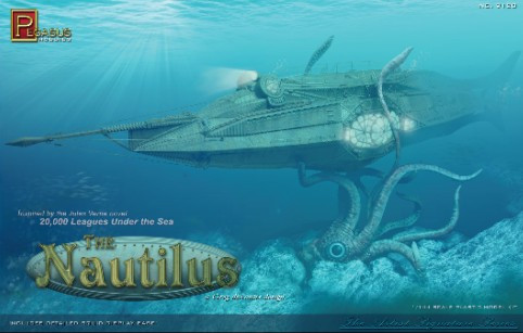 PGH-9120  1/144 20,000 Leagues Under the Sea: The Nautilus Submarine