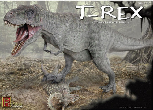 PGH-9551  1/32 T-Rex Dinosaur w/Baby Triceratops