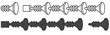 EST-2252  C11, D & E Engine Igniter Plugs (10)