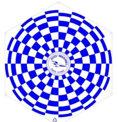 EST-2267  Model Rocket Recovery 18" Plastic Parachute