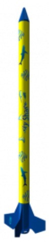 EST-2483  ARF Phantom Blue Model Rocket Kit