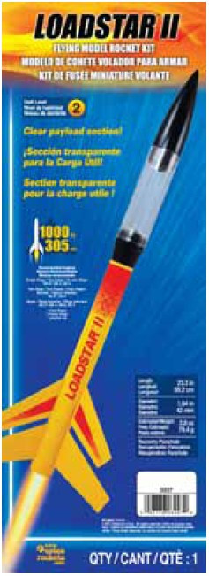 EST-3227  Loadstar II Model Rocket Kit (Skill Level 2)