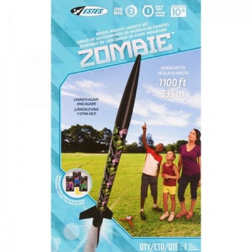 EST1435  1435 Zombie Model Rocket Launch Set E2X