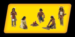 Scene-A-Rama Scene Setters Native Americans