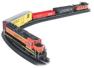 BAC00706  HO Rail Chief Train Set