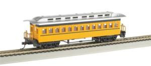 BAC13403  HO 1860-1880 Coach, Yellow