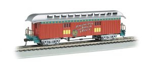 BAC16610  HO Old Time Baggage Car, Ringling Bros
