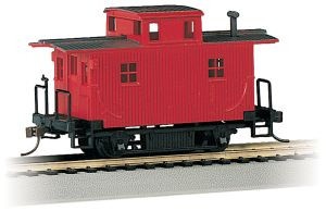 BAC18449  HO Bobber Caboose, Red