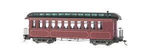BAC26201  On30 Spectrum Convert Coach/Observation, Burgundy