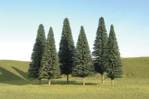BAC32001  Scenescapes Pine Trees, 5-6"" (6)