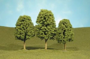 BAC32006  Scenescapes Deciduous Trees, 3-4"" (3)