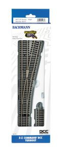 BAC44133  HO NS EZ Command #5 Right-Hand Turnout, Manual/DCC