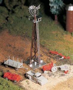 BAC45603  O Snap KIT Windmill w/Machinery
