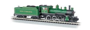 BAC51458  N 4-6-0 w/DCC, SOU/Green w/Gold Stripes #1012
