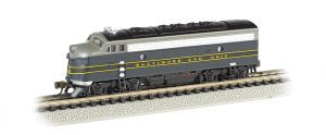 BAC63751  N F7A w/DCC, B&O/Blue/Gray/Black