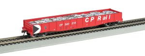 BAC71907  HO Gondola w/Crushed Car Load, CPR