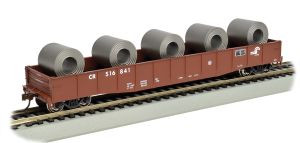BAC71909  HO Gondola w/Steel Coil Load, CR