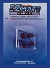 BAC78026  HO EZ Mate Mark II Center Knuckle Coupler, Short (12 pairs)
