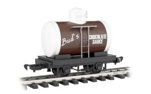 BAC98088  G Li'l Big Haulers Tank Car, Bud's Chocolate Sauce