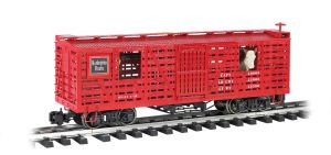 BAC98702  G Animated Stock, CB&Q w/Cattle