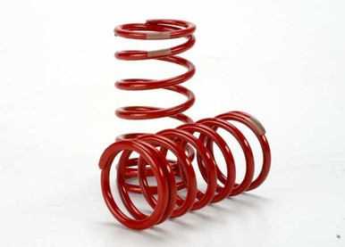Spring, shock (red) (GTR) (4.1 rate tan) (1 pair) - Modellbahn Ott Hobbies