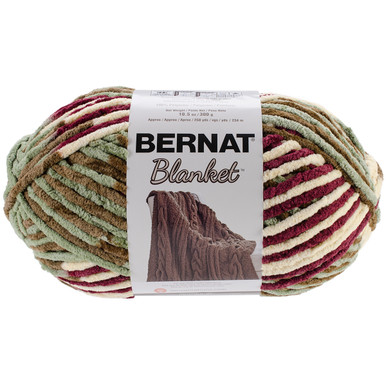 Bernat Blanket Big Ball Yarn-Purple Plum