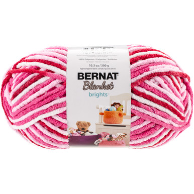 Bernat Blanket Brights Big Ball Yarn (Waterslide Variegated)